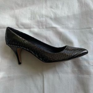 Alejandro Ingelmo Shimmering Black Heels